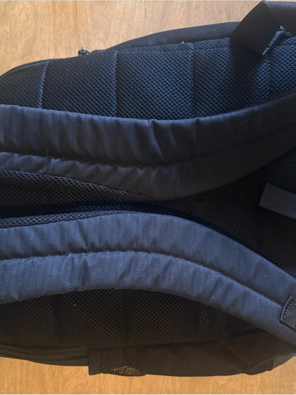 Nike Black Backpack with White Swoosh